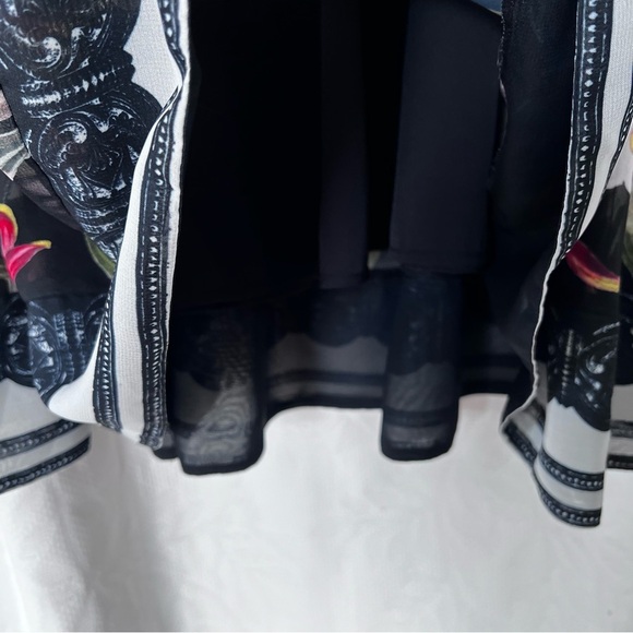 EUC Soft Surroundings Spring Meadows Midi Skirt in Black size Small - Picture 6 of 15